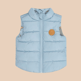 HUXBABY Construction Dinos Reversible Vest