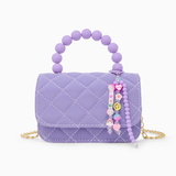Zomi Gems - Pearl Handle Message Charm Handbag