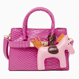 Zomi Gems - Crocodile Pony Handbag