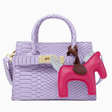 Zomi Gems - Crocodile Pony Handbag