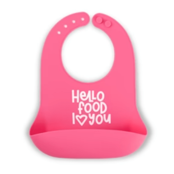 Bella Tunno Hello Food I Love You Wonder Bib