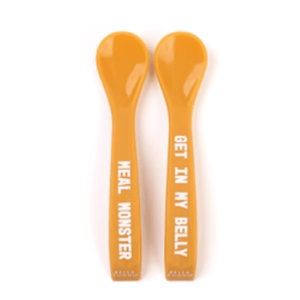 Bella Tunno Meal Monster/Get In My Belly Spoon Set