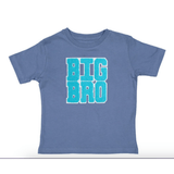 Sweet Wink Big Bro Patch Short Sleeve T-Shirt - Indigo