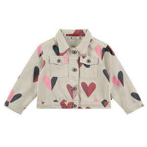 Babyface Girls Twill Jacket - Cream