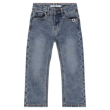 Babyface Girls Denim Wide Leg - Mid Blue Denim