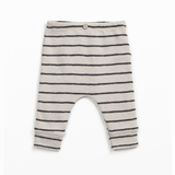 Play Up Striped Ribbed Flame LS T-Shirt & Legging Set