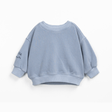 Play Up Fleece Sweater & Trousers Set - Blue