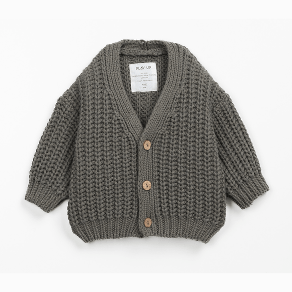 Play Up Knitted Cardigan - Forest