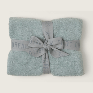 Barefoot Dreams Cozy Chic Lite Baby Receiving Blanket - Beach Glass