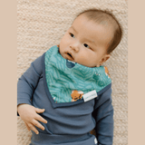 LouLou Lollipop Bandana Bib Set - Jungle Friends