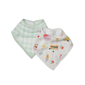 LouLou Lollipop Bandana Bib Set - Sweet Treat