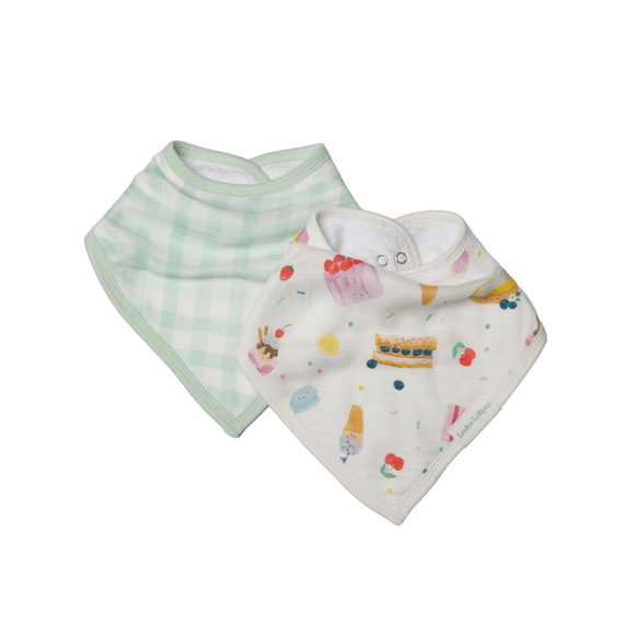 LouLou Lollipop Bandana Bib Set - Sweet Treat