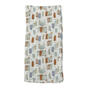 LouLou Lollipop Muslin Swaddle - Home Sweet Home