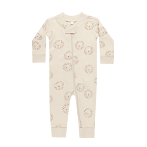 Quincy Mae Zip Long Sleeve Sleeper - Lions