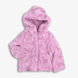 Appaman Cleo Faux Fur Coat - Pink Mousse