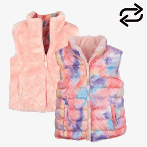 Appaman Reversible Vest - Candy Cloud