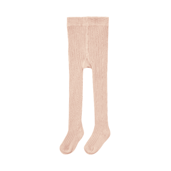 Rylee & Cru Ribbed Tights - Rose