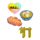 Sticker Beans - Mazel Set of 4