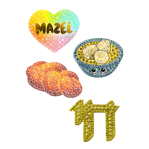 Sticker Beans - Mazel Set of 4