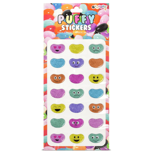 Iscream Jelly Beans Puffy Stickers