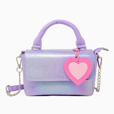 Zomi Gems - Shiny Baguette Heart Handbag