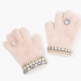 Super Smalls Cotton Candy Jeweled Gloves