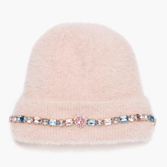 Super Smalls Cotton Candy Jeweled Beanie