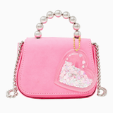 Zomi Gems - Tiny Metal Handle Heart Handbag