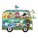 Mudpuppy Adventure Van 75 Piece Puzzle