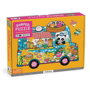 Mudpuppy Dumpling Truck 75 Piece Puzzle