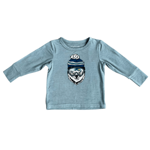 Babysprouts L/S Tee & Jogger Set - Winter Ski Bear