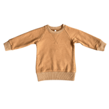 Babysprouts Fleece Sweatshirt & Slim Harems Set - Toffee