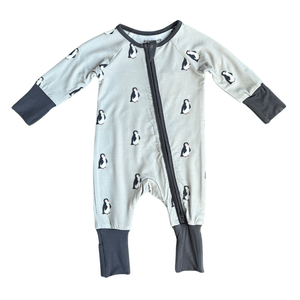 Babysprouts Footless Romper - Penguin