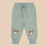 HUXBABY Furry Hux Sweatshirt & Track Pant Set - Mineral Green