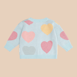 HUXBABY Sweetheart Boxy Cardi - Multi