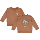 Tiny Whales Rad Dudes Club Sweatshirt & Sweatpant Set - Mineral Brick