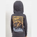 Tiny Whales Adventure Awaits Hooded L/S Tee