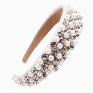 Mavi Bandz Pearl Pizzaz Rhinestone Headband