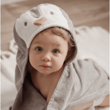 Elegant Baby Bath Wrap - Penguin