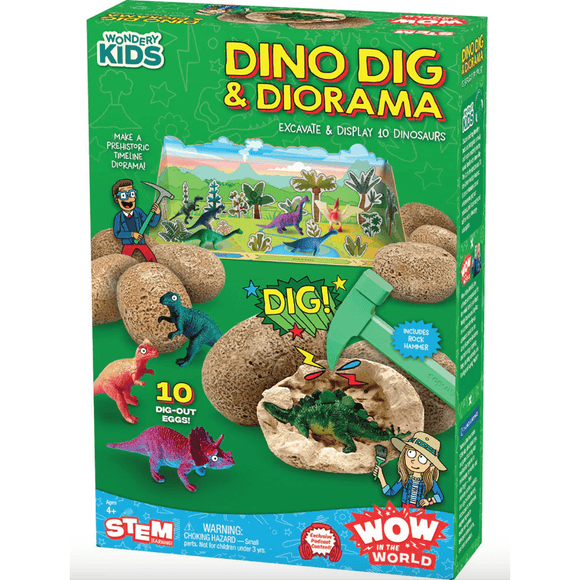 Thames & Kosmos Wow in the World - Dino Dig & Diorama