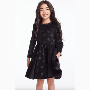 Chaser Puff L/S Dress with Twirl Skirt