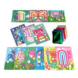 OOLY Foil-tastic Foil Art & Coloring Set - Whimsical World