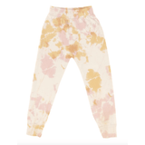 Tiny Whales Sunset Hoodie & Jogger Set - Pink/Gold