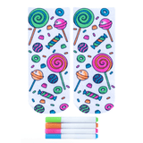 Living Royal Candy Explosion Coloring Socks