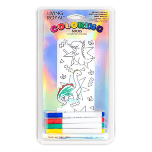 Living Royal Dino Daze Coloring Socks