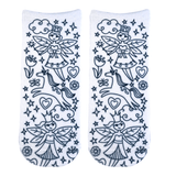 Living Royal Fairy Princess Coloring Socks