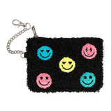 Living Royal Black Smile Key Chain Pouch
