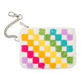 Living Royal Rainbow Checker Key Chain Pouch