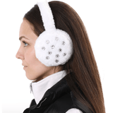 Living Royal White Crystal Earmuff