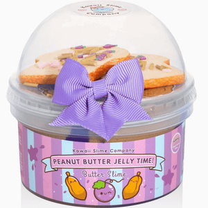 Kawaii Slime Company Peanut Butter & Jelly Time Grape 2 Slimes in 1